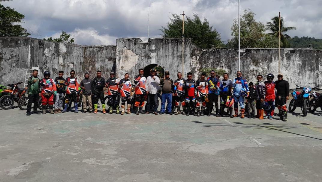 Sukses Selenggarakan Tour Keliling Pulau Sulabesi, Block Gravity Dapat Apresiasi Dari Dandim 1510 Sula