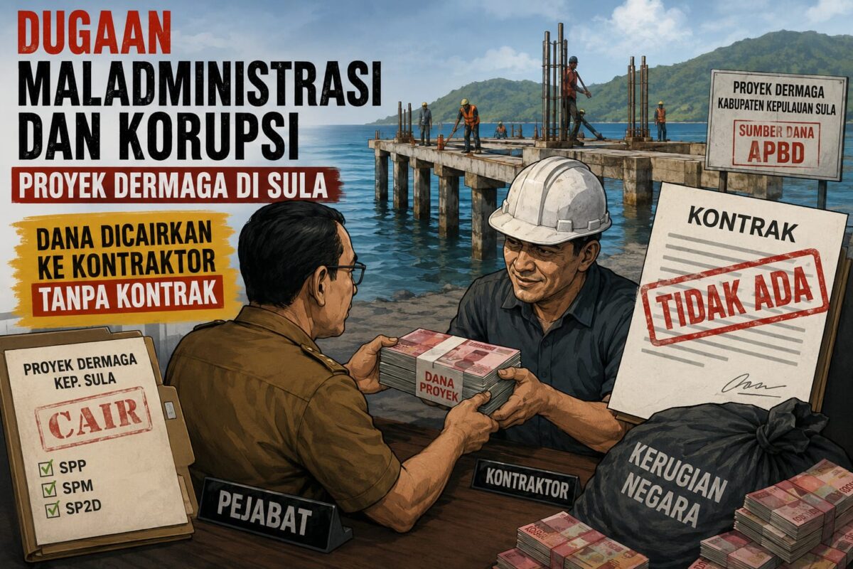 Dugaan Maladministrasi Dan Korupsi Proyek Dermaga Di Sula Mencuat