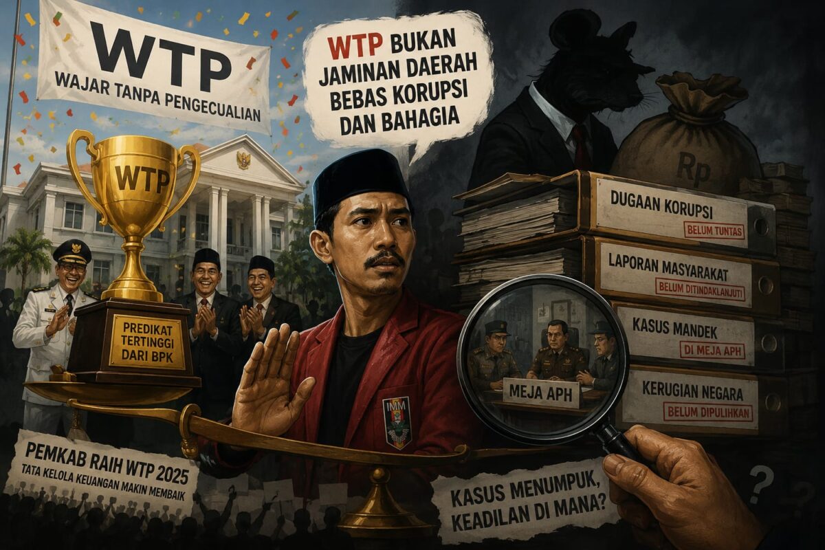 PC IMM Sula: WTP Bukan Jaminan Daerah Bebas Korupsi Dan Bahagia