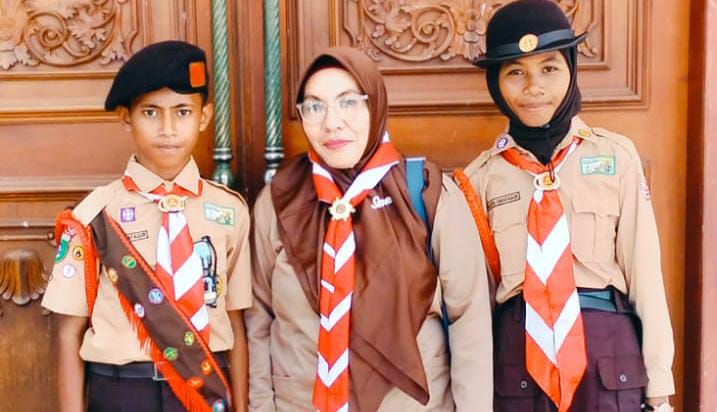 Dari Desa Terpencil Ke Jambore Nasional, SMPN 3 Satap Mangoli Selatan Ukir Sejarah Baru