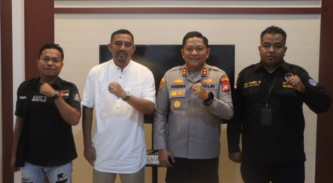 Perkuat Komunikasi Hukum, YBH Kapita Sambangi Kapolres Sula