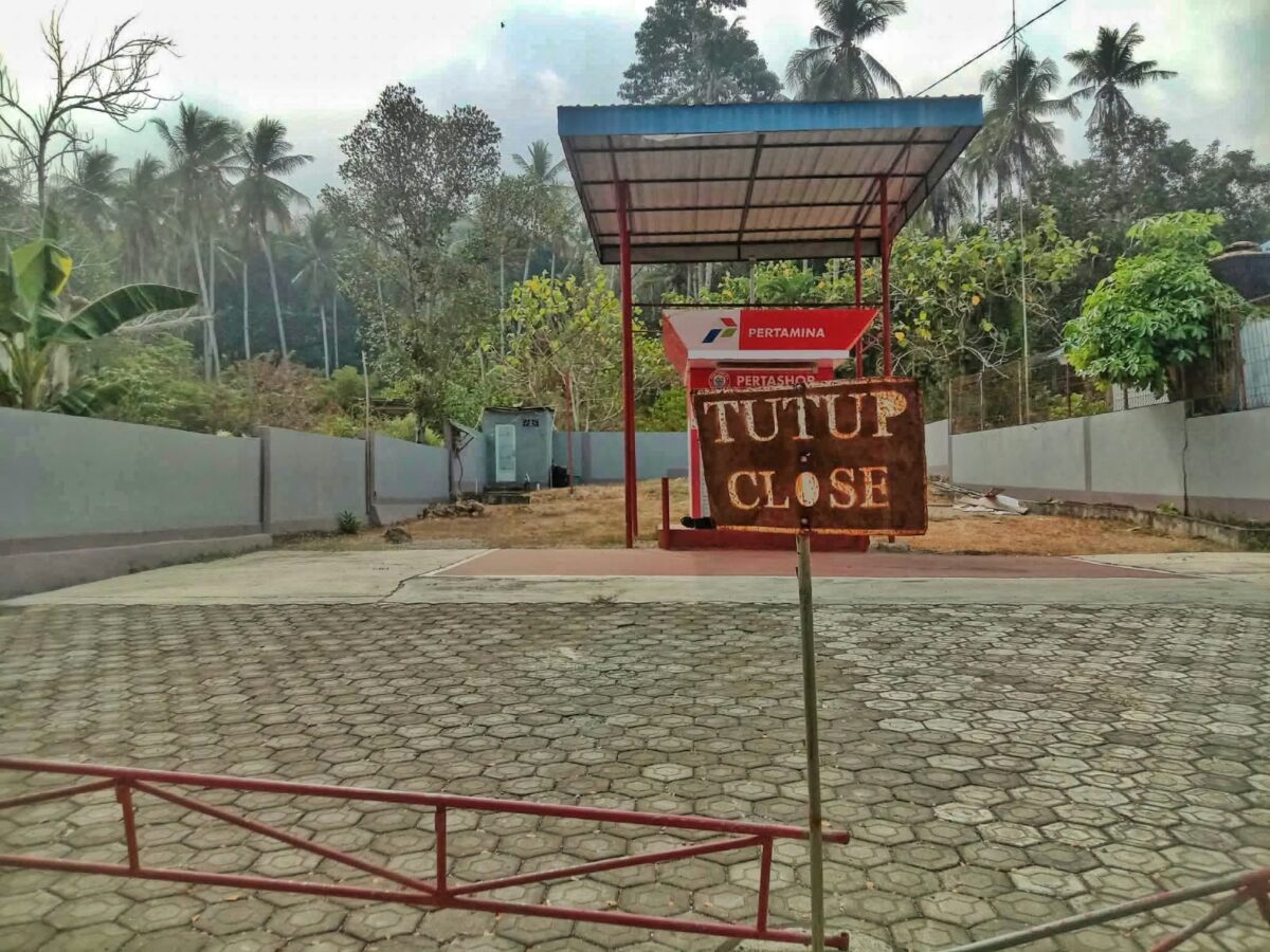 Hampir Setahun Tutup, Sejumlah Pengendara Desak Pengelola Pertashop Segera Buka Pelayanan